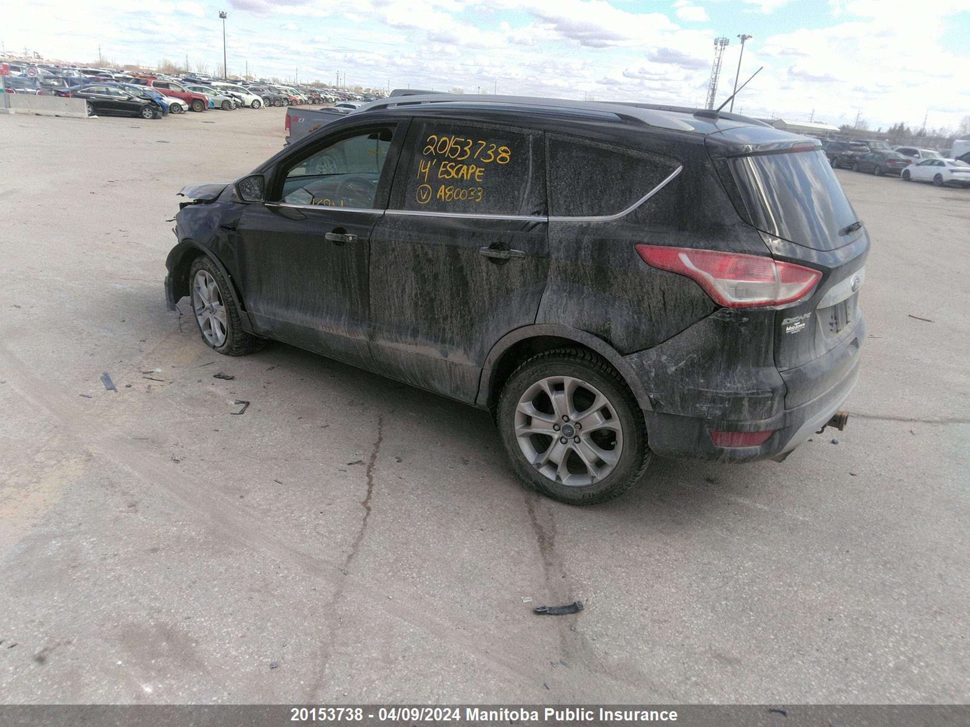 Photo 2 VIN: 1FMCU9J98EUA80033 - FORD ESCAPE 