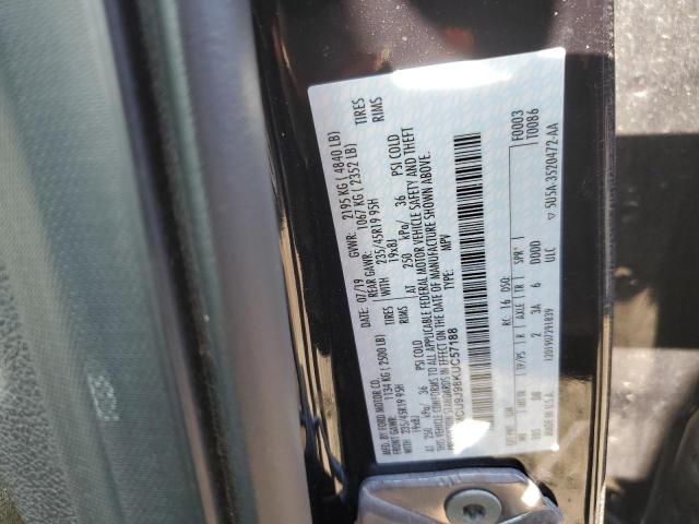 Photo 12 VIN: 1FMCU9J98KUC57188 - FORD ESCAPE 