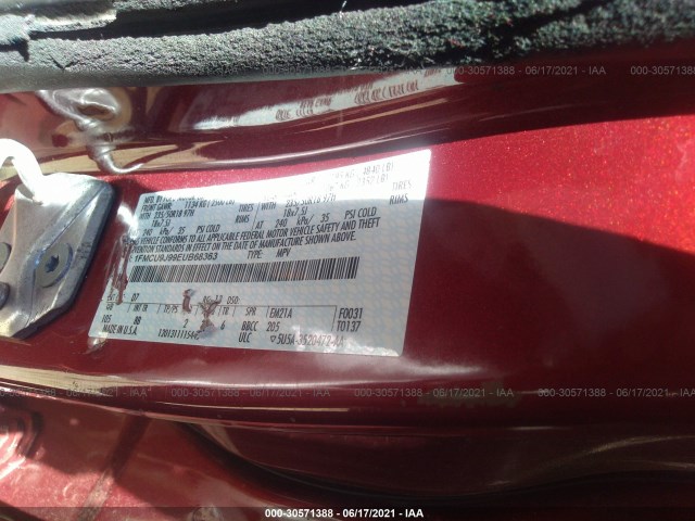 Photo 8 VIN: 1FMCU9J99EUB68363 - FORD ESCAPE 