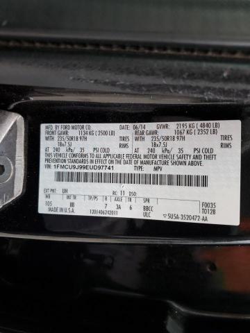 Photo 11 VIN: 1FMCU9J99EUD97741 - FORD ESCAPE TIT 