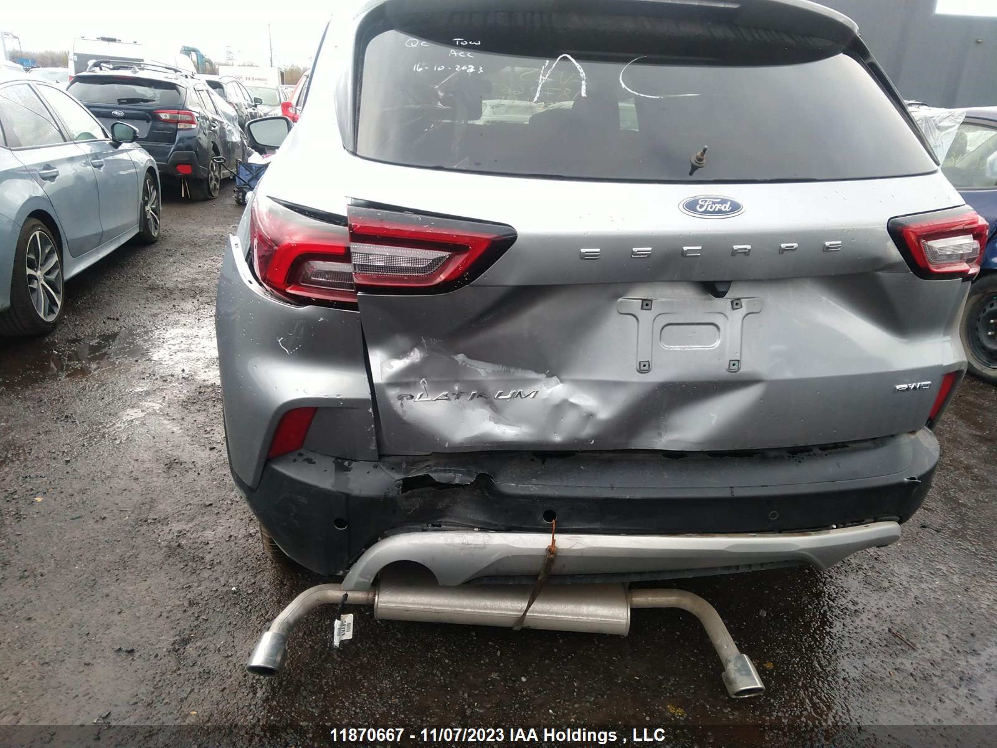 Photo 5 VIN: 1FMCU9JA5PUA27206 - FORD ESCAPE 