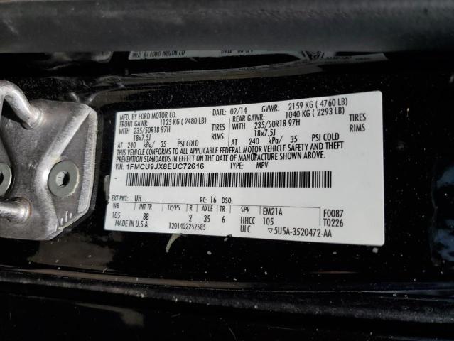 Photo 12 VIN: 1FMCU9JX8EUC72616 - FORD ESCAPE 