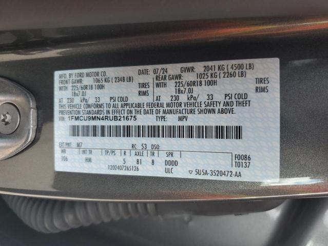 Photo 12 VIN: 1FMCU9MN4RUB21675 - FORD ESCAPE ST 