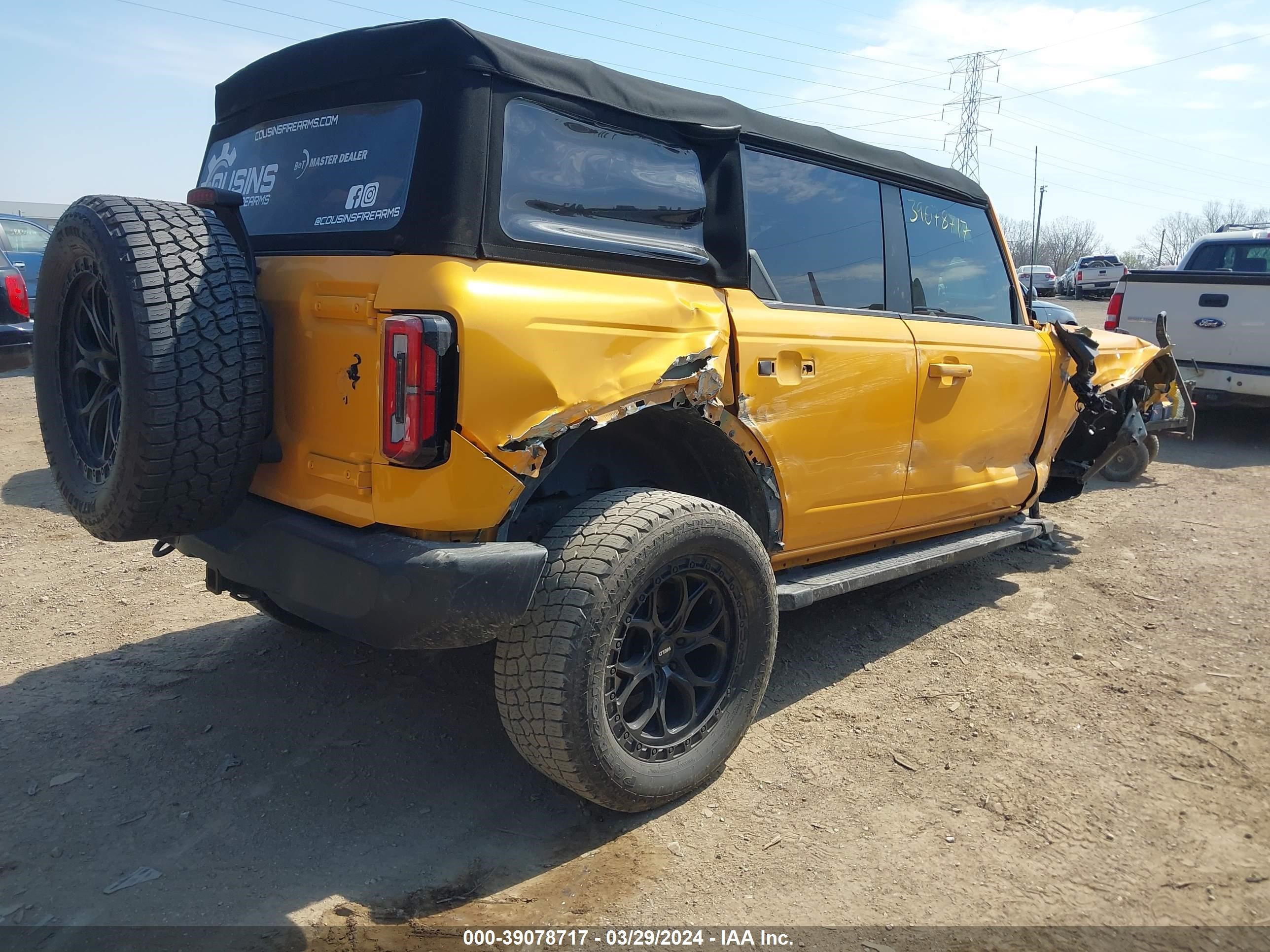 Photo 3 VIN: 1FMDE5BH7MLA95966 - FORD BRONCO 