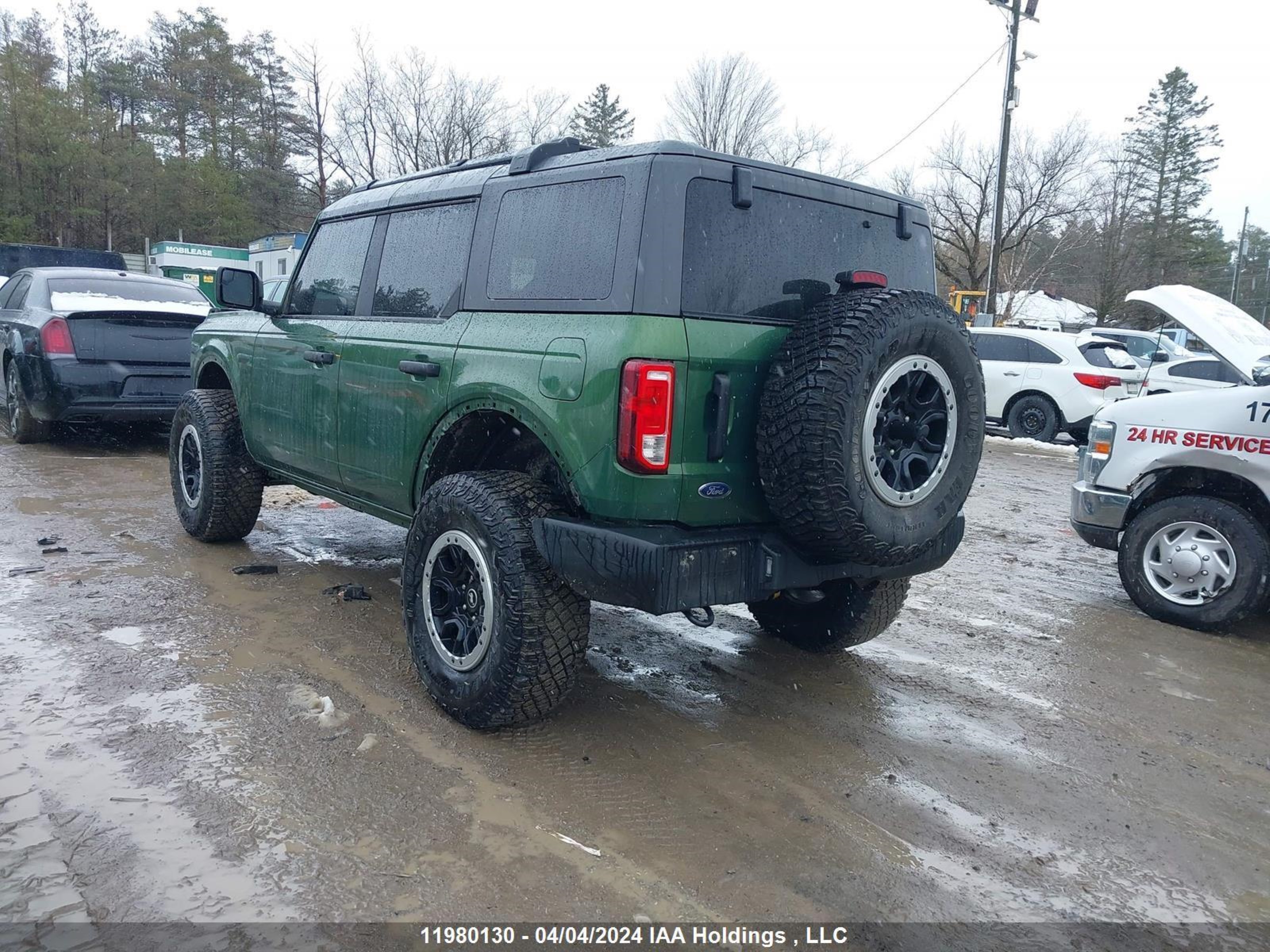 Photo 2 VIN: 1FMDE5DH6NLB80389 - FORD BRONCO 