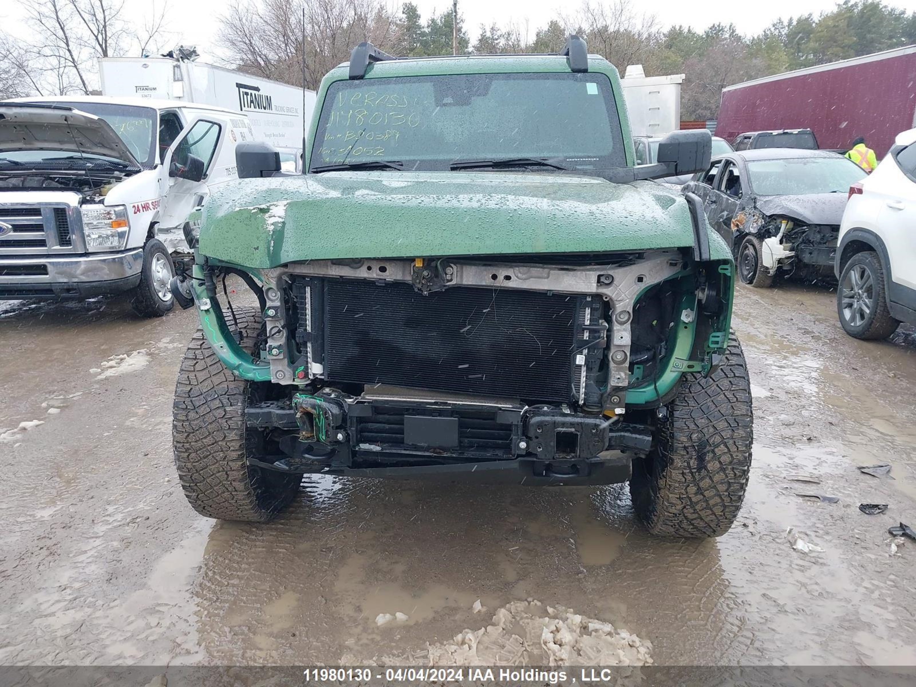 Photo 5 VIN: 1FMDE5DH6NLB80389 - FORD BRONCO 