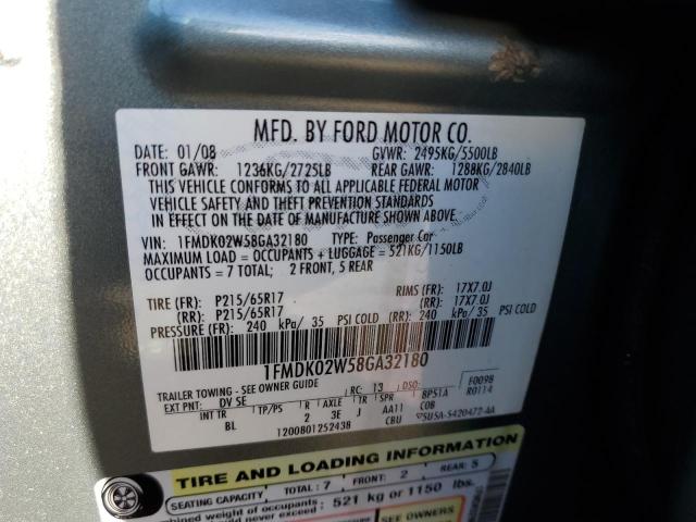 Photo 13 VIN: 1FMDK02W58GA32180 - FORD TAURUS 