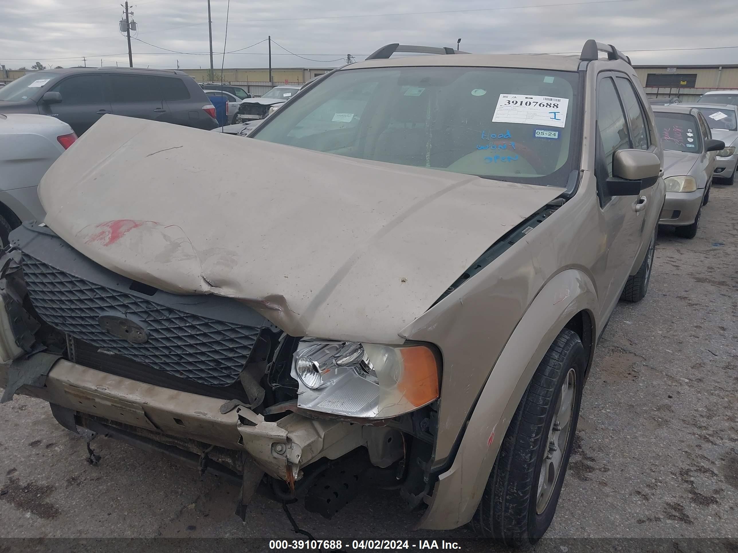 Photo 1 VIN: 1FMDK03126GA22917 - FORD FREESTYLE 