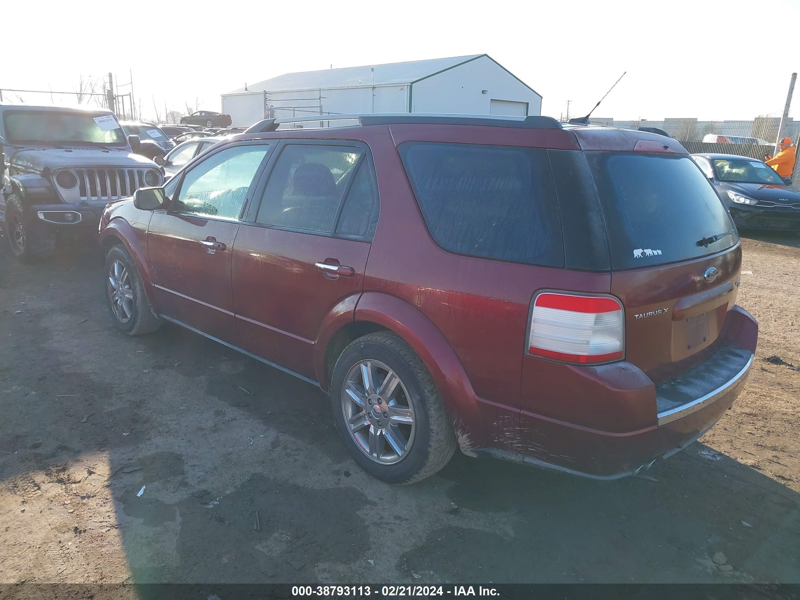 Photo 2 VIN: 1FMDK06W38GA10527 - FORD TAURUS X 