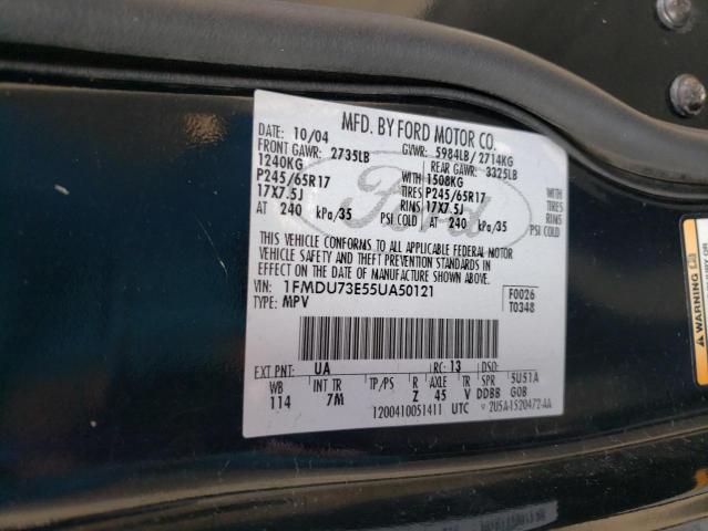 Photo 11 VIN: 1FMDU73E55UA50121 - FORD EXPLORER 