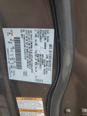 Photo 12 VIN: 1FMDU74K15UA57278 - FORD EXPLORER 