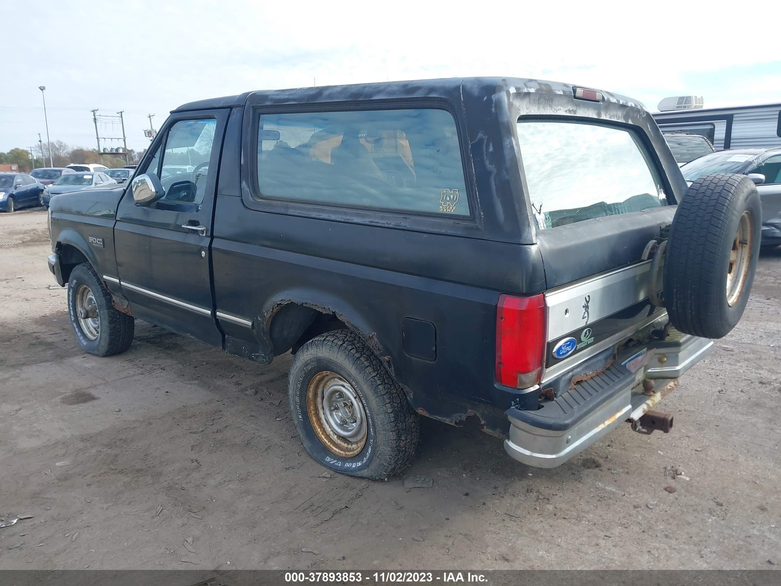 Photo 2 VIN: 1FMEU15H4TLB87286 - FORD BRONCO 