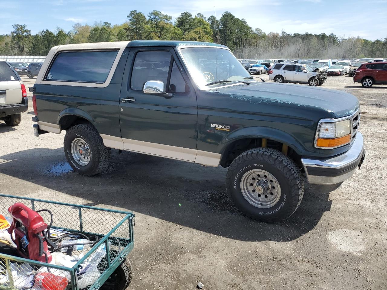 Photo 3 VIN: 1FMEU15H7PLA42040 - FORD BRONCO 