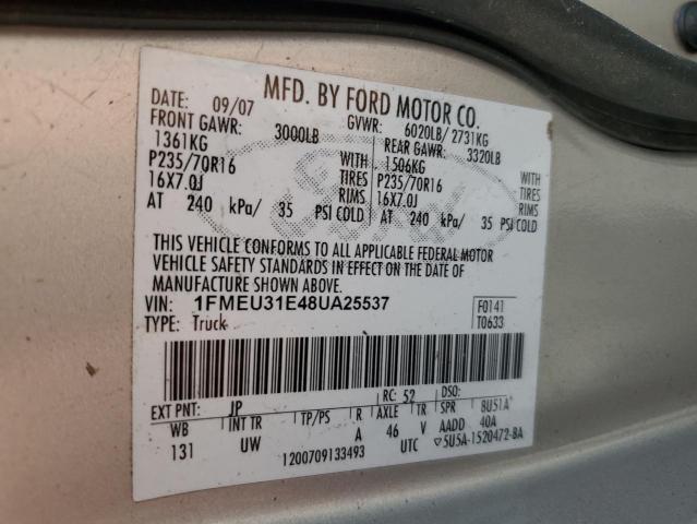 Photo 11 VIN: 1FMEU31E48UA25537 - FORD EXPLORER S 