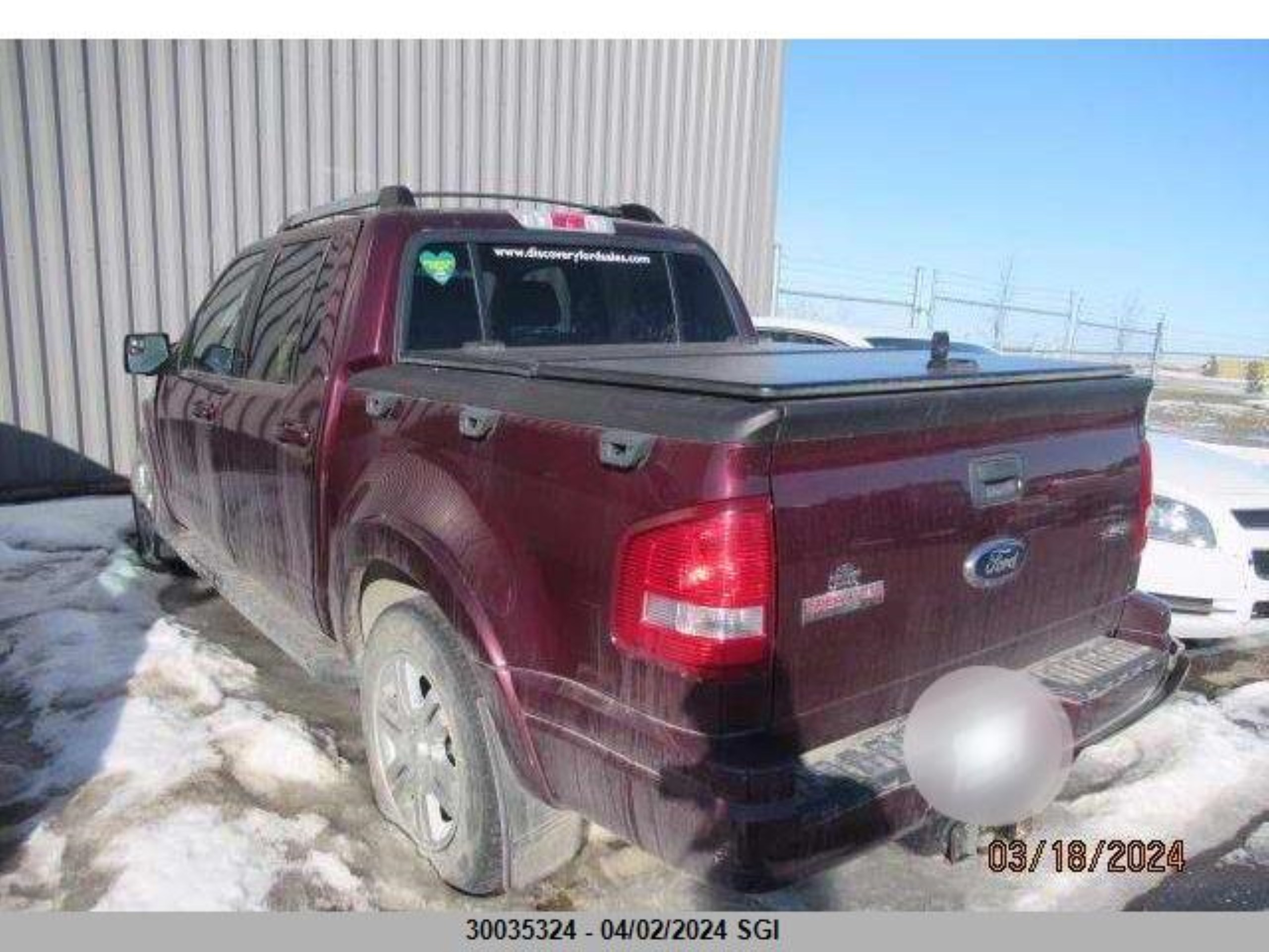 Photo 2 VIN: 1FMEU53808UA60191 - FORD EXPLORER SPORT TRAC 