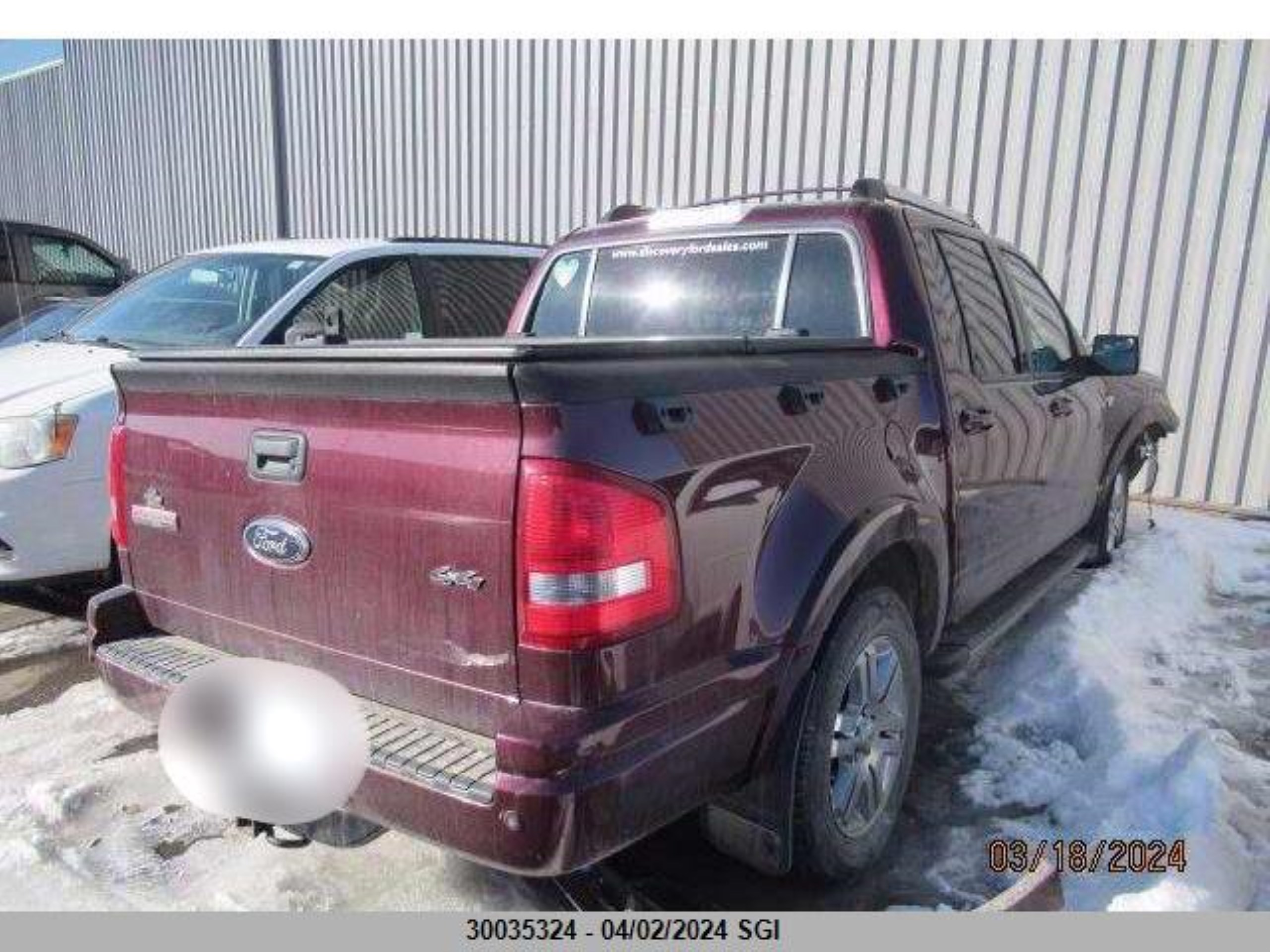 Photo 3 VIN: 1FMEU53808UA60191 - FORD EXPLORER SPORT TRAC 