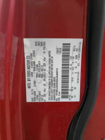 Photo 12 VIN: 1FMEU5DE6AUA44572 - FORD EXPLORER 