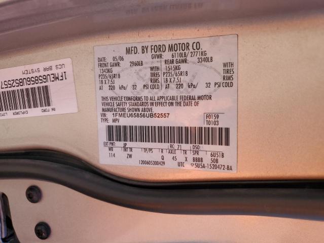 Photo 11 VIN: 1FMEU65856UB52557 - FORD EXPLORER L 