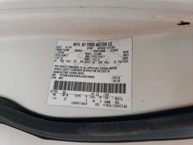 Photo 11 VIN: 1FMEU6EE6AUA01600 - FORD EXPLORER E 