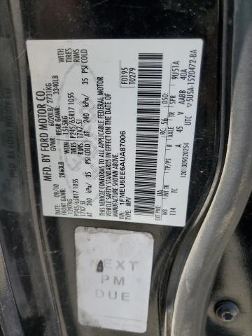 Photo 12 VIN: 1FMEU6EE6AUA87006 - FORD EXPLORER E 