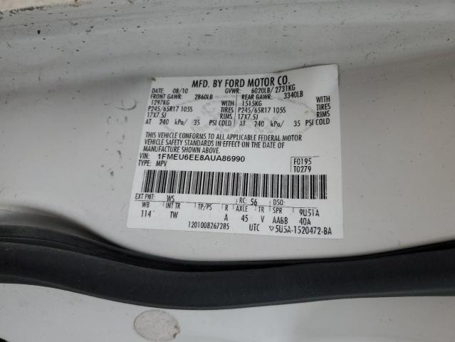 Photo 11 VIN: 1FMEU6EE8AUA86990 - FORD EXPLORER 