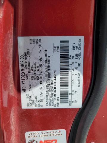 Photo 12 VIN: 1FMEU74E08UA46579 - FORD EXPLORER 