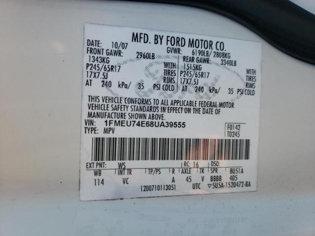 Photo 12 VIN: 1FMEU74E68UA39555 - FORD EXPLORER 