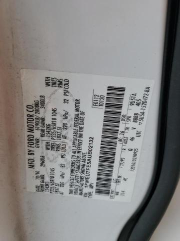 Photo 11 VIN: 1FMEU7FE5AUB02132 - FORD EXPLORER L 