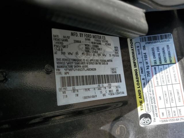 Photo 12 VIN: 1FMFU15537LA83629 - FORD EXPEDITION 