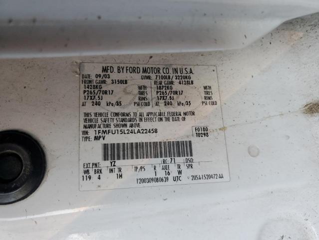 Photo 12 VIN: 1FMFU15L24LA22458 - FORD EXPEDITION 