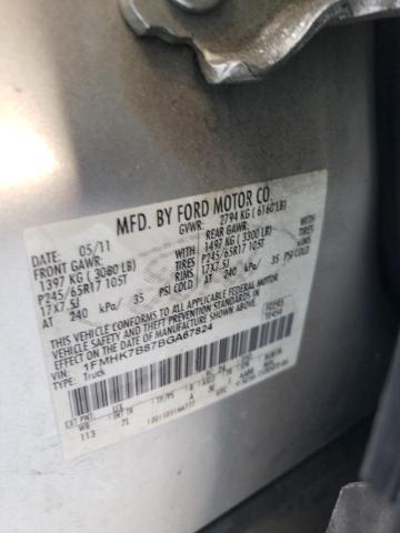 Photo 12 VIN: 1FMHK7B87BGA67824 - FORD EXPLORER 