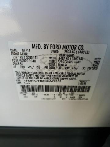 Photo 12 VIN: 1FMHK7F8XBGA79153 - FORD EXPLORER L 