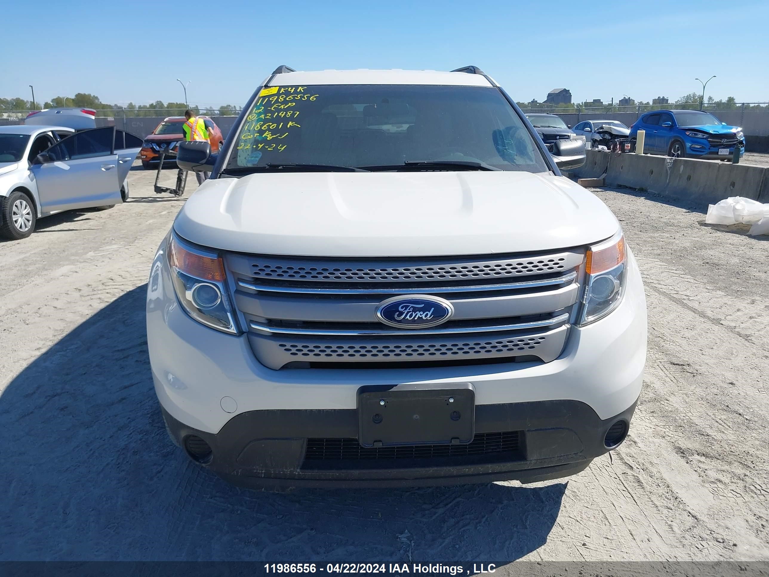 Photo 11 VIN: 1FMHK8B86CGA21487 - FORD EXPLORER 