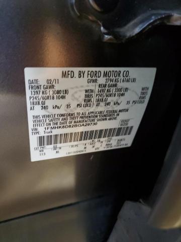 Photo 11 VIN: 1FMHK8D82BGA29730 - FORD EXPLORER X 