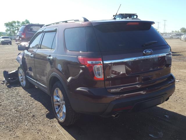 Photo 2 VIN: 1FMHK8D82CGA99763 - FORD EXPLORER X 