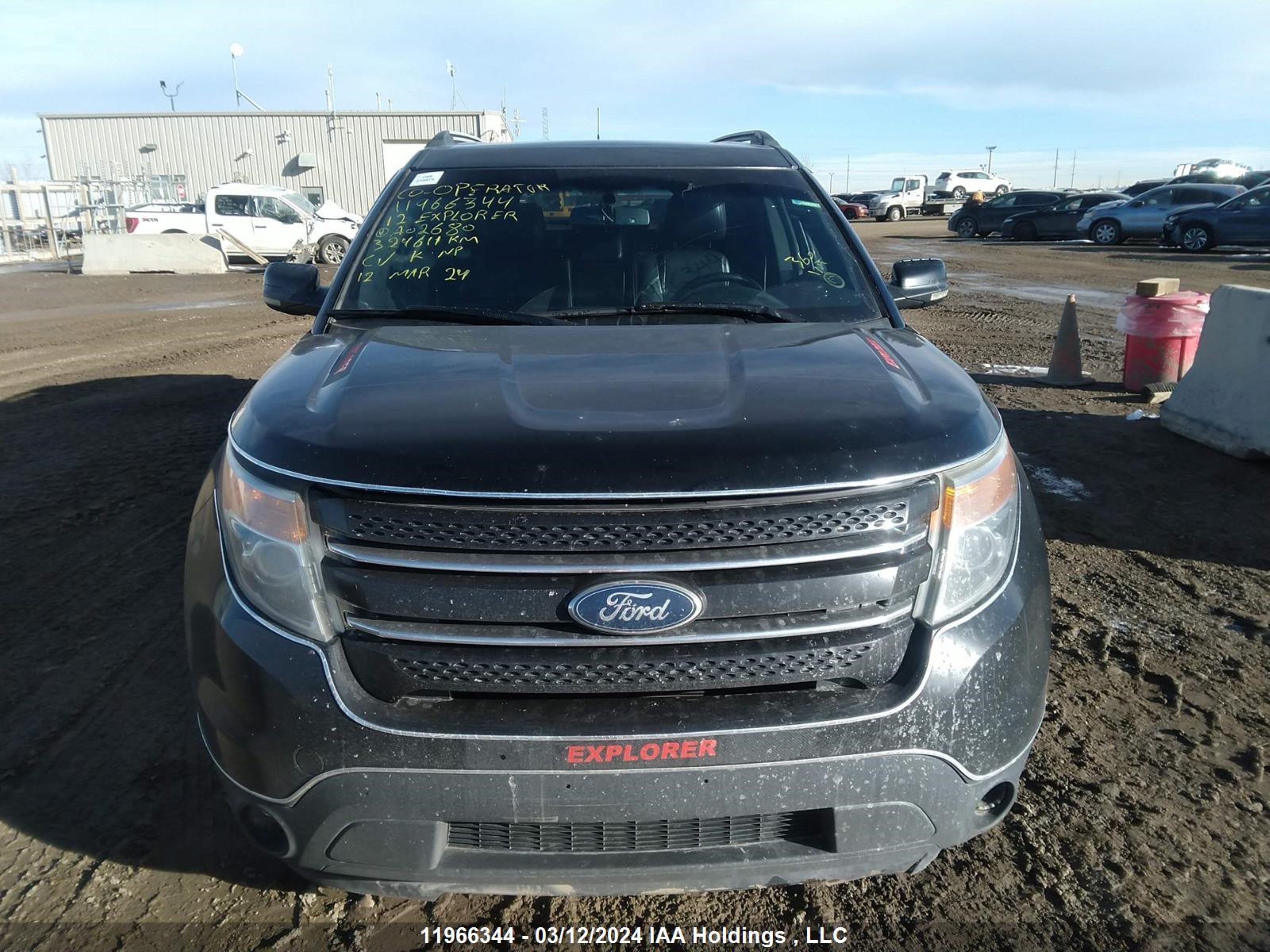 Photo 11 VIN: 1FMHK8F81CGA02680 - FORD EXPLORER 