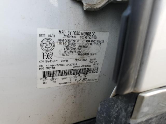 Photo 13 VIN: 1FMHK8F82BGA47528 - FORD EXPLORER L 