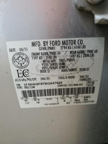 Photo 12 VIN: 1FMHK8F87BGA57925 - FORD EXPLORER L 