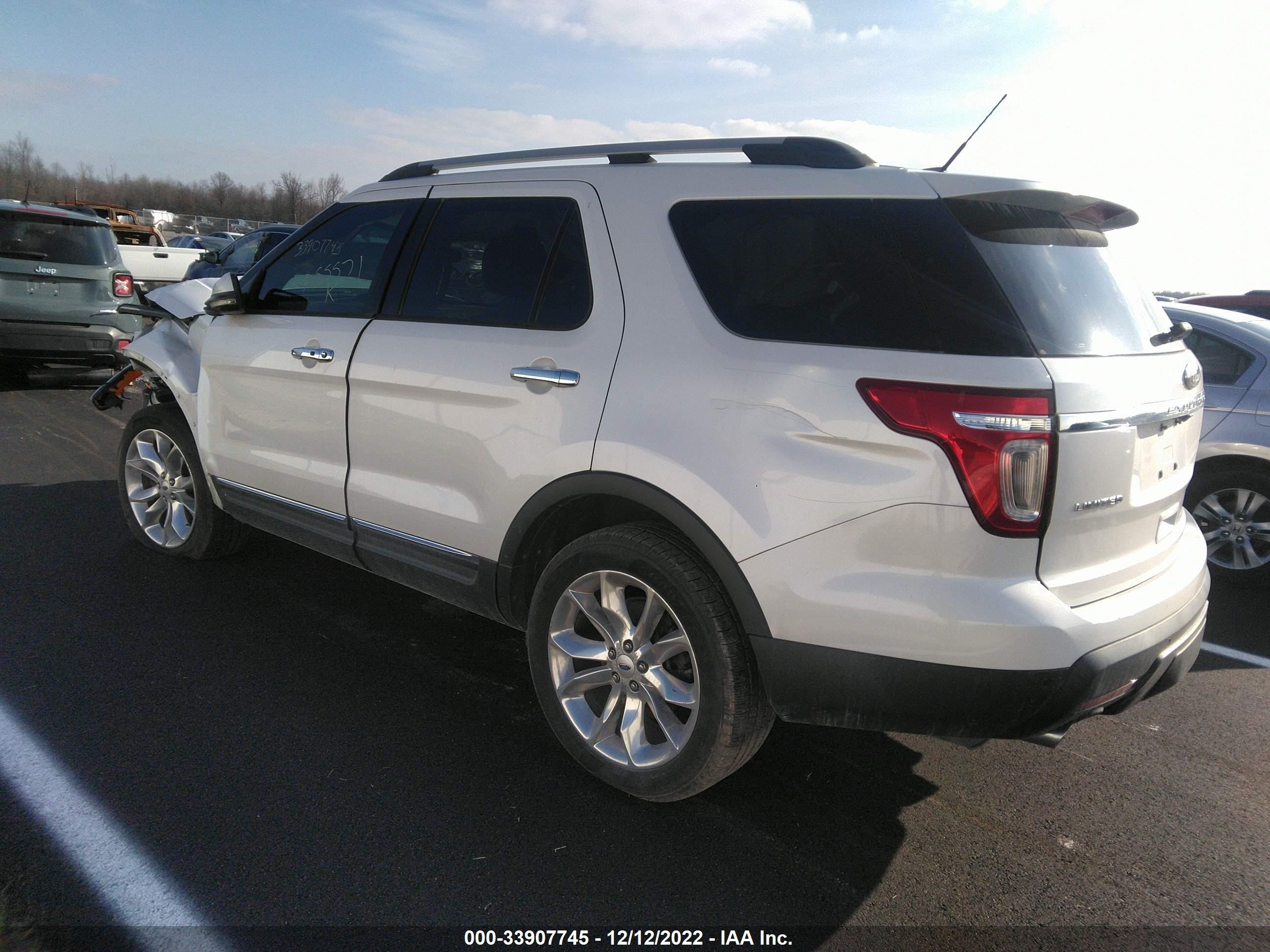 Photo 2 VIN: 1FMHK8F88CGA55571 - FORD EXPLORER 