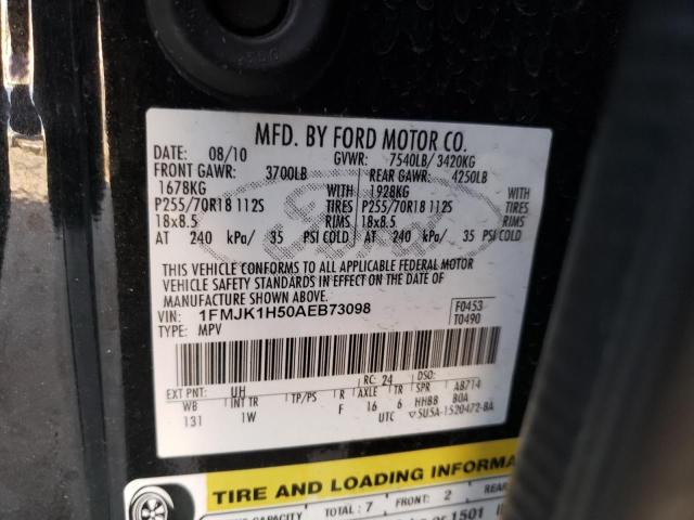 Photo 11 VIN: 1FMJK1H50AEB73098 - FORD EXPEDITION 