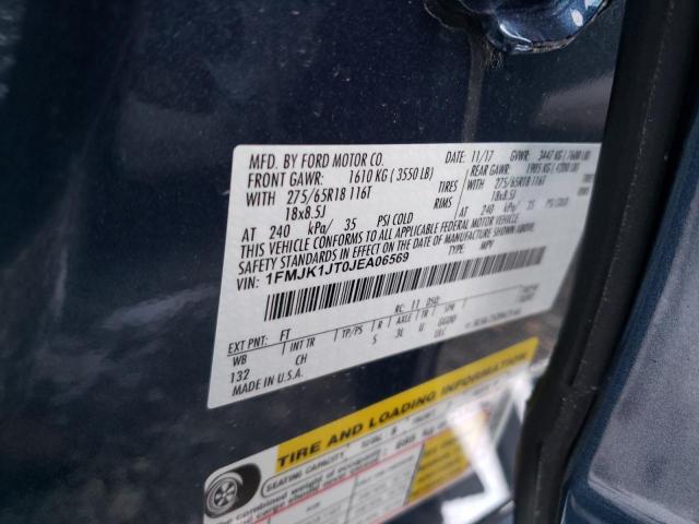 Photo 9 VIN: 1FMJK1JT0JEA06569 - FORD EXPEDITION 