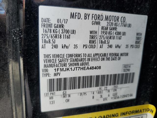 Photo 12 VIN: 1FMJK1JT7HEA48408 - FORD EXPEDITION 