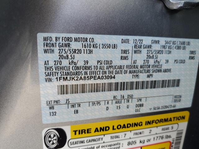 Photo 13 VIN: 1FMJK2A85PEA03094 - FORD EXPEDITION 