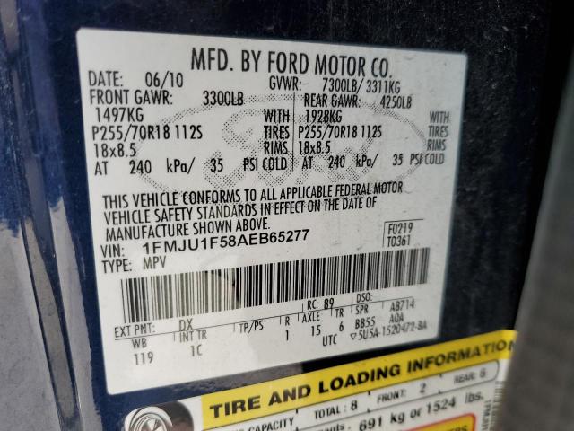 Photo 12 VIN: 1FMJU1F58AEB65277 - FORD EXPEDITION 