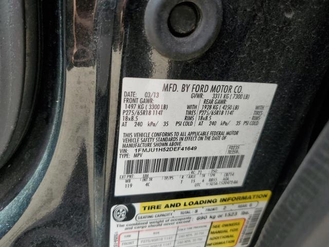 Photo 12 VIN: 1FMJU1H52DEF41649 - FORD EXPEDITION 