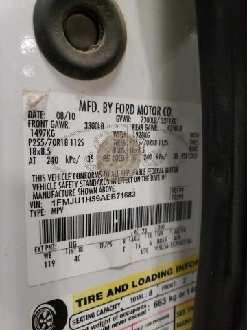 Photo 12 VIN: 1FMJU1H59AEB71683 - FORD EXPEDITION 