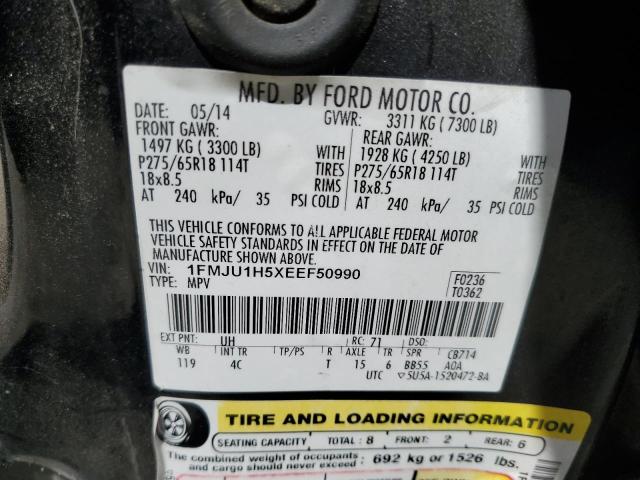 Photo 12 VIN: 1FMJU1H5XEEF50990 - FORD EXPEDITION 