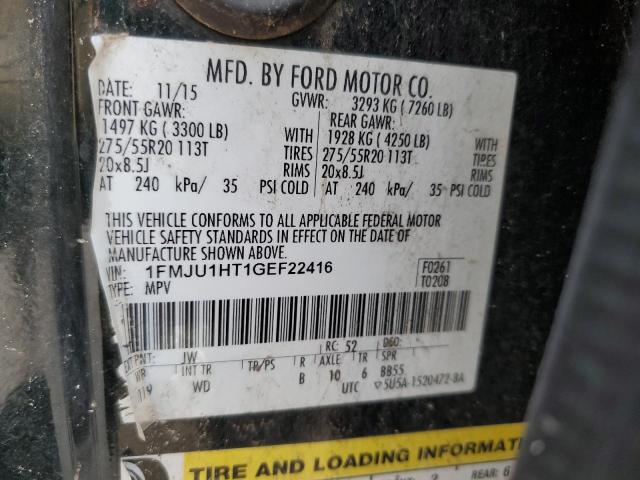 Photo 12 VIN: 1FMJU1HT1GEF22416 - FORD EXPEDITION 