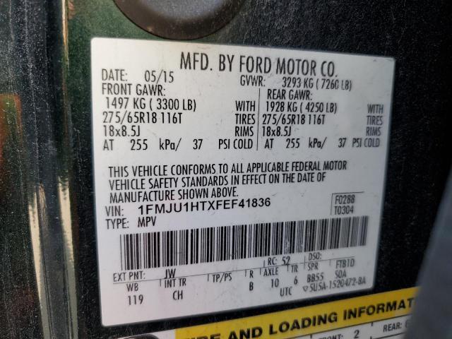 Photo 12 VIN: 1FMJU1HTXFEF41836 - FORD EXPEDITION 