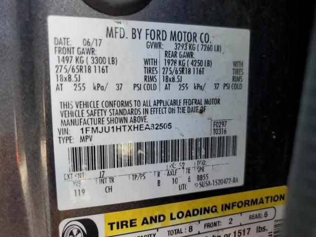 Photo 12 VIN: 1FMJU1HTXHEA82505 - FORD EXPEDITION 